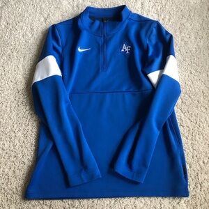 Nike Blue Quarter-Zip Pullover